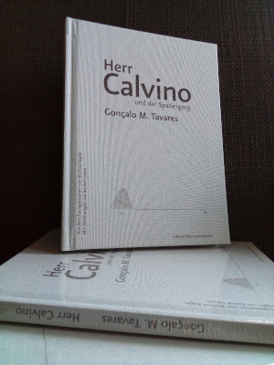 Herr Calvino und der Spaziergang. Von Gonçalo M. Tavares, Edition Korrespondenzen, 2022